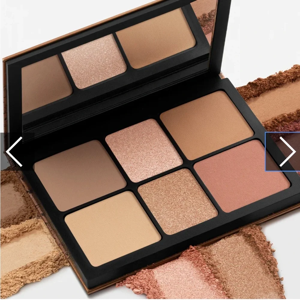Smashbox The Cali Contour Shape/Bronzer/Glow Palette Light/Medium New